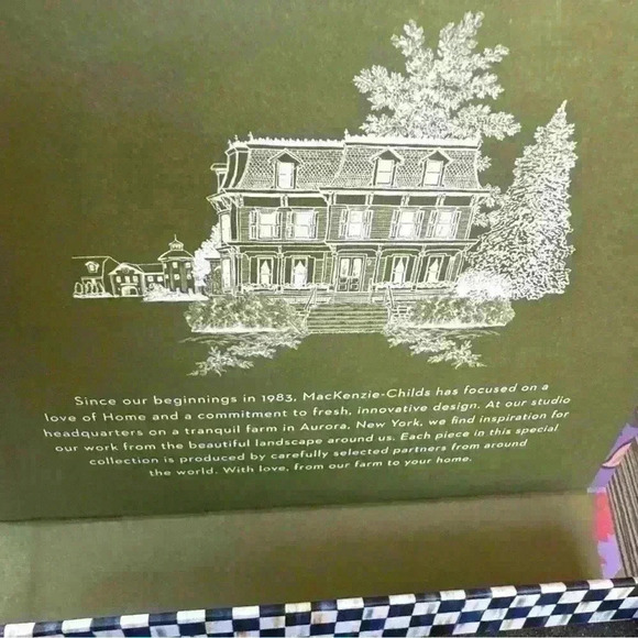 Mackenzie-childs paradise Scented Disc bathroom room car - Picture 3 of 3